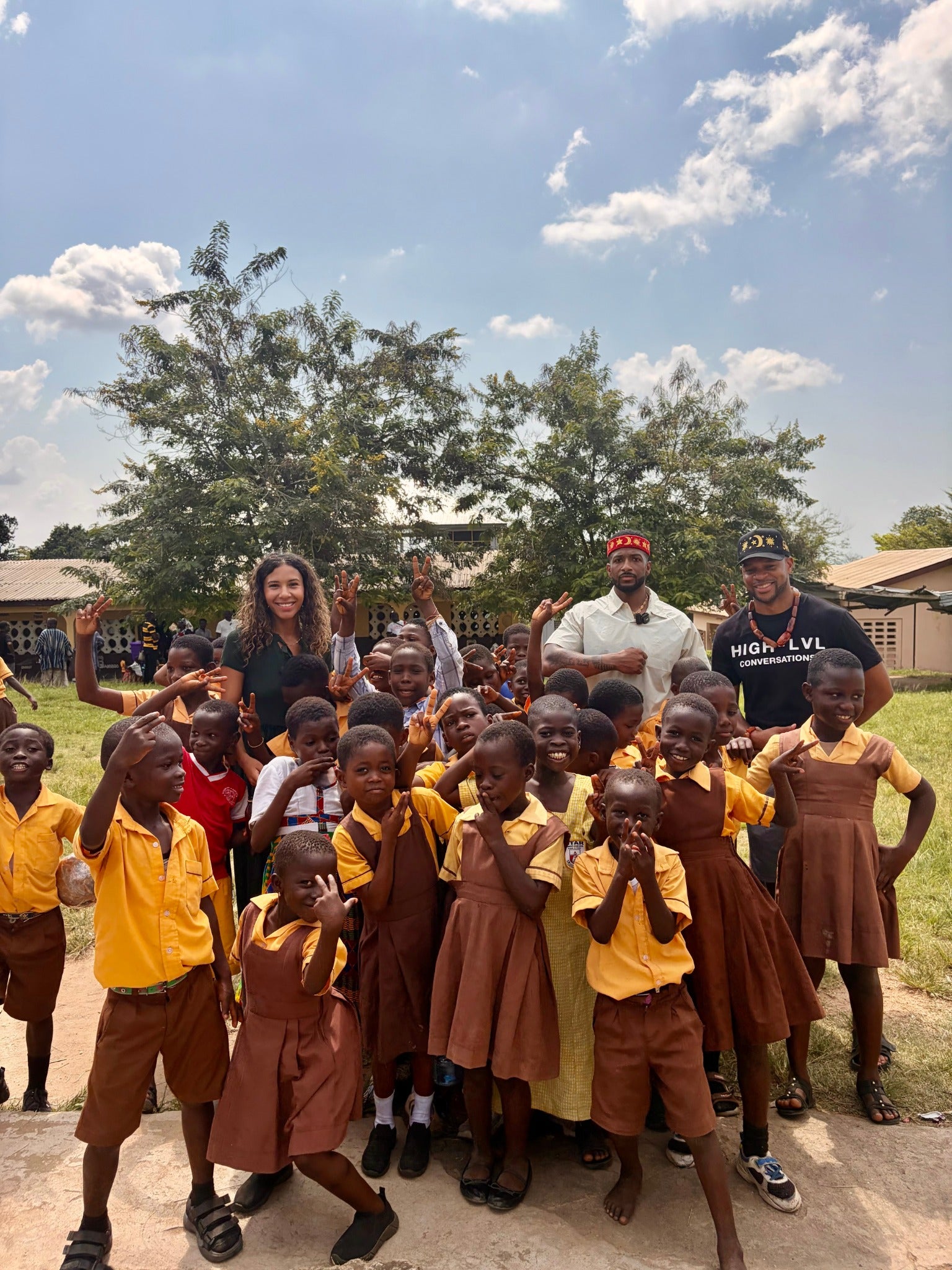 Philanthropic Pursuits community school visit